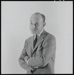 Erik Rhodes in publicity photo for the 1964 national tour of A Funny Thing Happened on the Way to the Forum