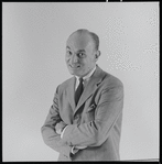 Erik Rhodes in publicity photo for the 1964 national tour of A Funny Thing Happened on the Way to the Forum