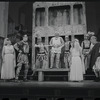 Paul Hartman, Justine Johnston, Adair McGowen, Jerry Lester, Arnold Stang and Edward Everett Horton in the 1964 national touring stage production A Funny Thing Happened on the Way to the Forum