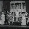 Paul Hartman, Justine Johnston, Adair McGowen, Jerry Lester, Arnold Stang and Edward Everett Horton in the 1964 national touring stage production A Funny Thing Happened on the Way to the Forum