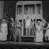 Paul Hartman, Justine Johnston, Adair McGowen, Jerry Lester, Arnold Stang and Edward Everett Horton in the 1964 national touring stage production A Funny Thing Happened on the Way to the Forum