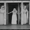 Justine Johnston, Arnold Stang and Donna McKechnie in the 1964 national tour of the stage production A Funny Thing Happened on the Way to the Forum