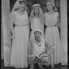 Justine Johnston, Jerry Lester, Arnold Stang and Donna McKechnie in the 1964 national touring stage production A Funny Thing Happened on the Way to the Forum
