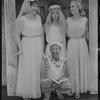Justine Johnston, Jerry Lester, Arnold Stang and Donna McKechnie in the 1964 national touring stage production A Funny Thing Happened on the Way to the Forum