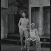 Jerry Lester and unidentified in the 1964 national touring stage production A Funny Thing Happened on the Way to the Forum