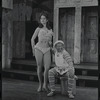 Jerry Lester and unidentified in the 1964 National tour of the stage production A Funny Thing Happened on the Way to the Forum