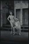 Jerry Lester and unidentified in the 1964 National tour of the stage production A Funny Thing Happened on the Way to the Forum