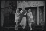 Jerry Lester, Edward Everett Horton and Arnold Stang in the 1964 National tour of the stage production A Funny Thing Happened on the Way to the Forum