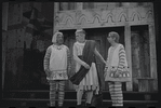 Jerry Lester, Edward Everett Horton and Arnold Stang in the 1964 National tour of the stage production A Funny Thing Happened on the Way to the Forum