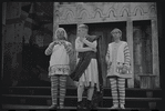 Jerry Lester, Edward Everett Horton and Arnold Stang in the 1964 National tour of the stage production A Funny Thing Happened on the Way to the Forum