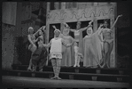 Jerry Lester and unidentified others in the 1964 national touring stage production A Funny Thing Happened on the Way to the Forum