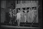 Jerry Lester and unidentified others in the 1964 National tour of the stage production A Funny Thing Happened on the Way to the Forum