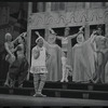 Jerry Lester and unidentified others in the 1964 National tour of the stage production A Funny Thing Happened on the Way to the Forum