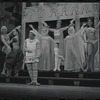 Jerry Lester and unidentified others in the 1964 national touring stage production A Funny Thing Happened on the Way to the Forum