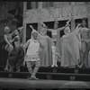Jerry Lester and unidentified others in the 1964 national touring stage production A Funny Thing Happened on the Way to the Forum