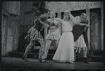 Adair McGowen, Paul Hartman, Arnold Stang and Edward Everett Horton in the 1964 national touring stage production A Funny Thing Happened on the Way to the Forum