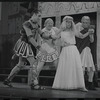 Adair McGowan, Paul Hartman, Arnold Stang and Edward Everett Horton in the 1964 National tour of the stage production A Funny Thing Happened on the Way to the Forum