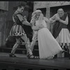 Adair McGowen, Paul Hartman, Arnold Stang and Edward Everett Horton in the 1964 national touring stage production A Funny Thing Happened on the Way to the Forum