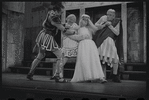 Adair McGowan, Paul Hartman, Arnold Stang and Edward Everett Horton in the 1964 National tour of the stage production A Funny Thing Happened on the Way to the Forum