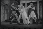Adair McGowen, Paul Hartman, Arnold Stang and Edward Everett Horton in the 1964 national touring stage production A Funny Thing Happened on the Way to the Forum