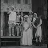 Jerry Lester, Arnold Stang, Edward Everett Horton and unidentified others in the 1964 national touring stage production A Funny Thing Happened on the Way to the Forum