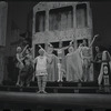 Jerry Lester, Erik Rhodes and unidentified others in the 1964 National tour of the stage production A Funny Thing Happened on the Way to the Forum