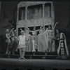 Jerry Lester, Erik Rhodes and unidentified others in the 1964 national touring stage production A Funny Thing Happened on the Way to the Forum
