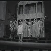 Jerry Lester and unidentified others in the 1964 National tour of the stage production A Funny Thing Happened on the Way to the Forum