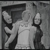 Paul Hartman and unidentified others in the 1964 National tour of the stage production A Funny Thing Happened on the Way to the Forum
