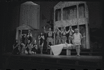 Adair McGowan, Donna McKechnie, Jerry Lester and unidentified others in the 1964 National tour of the stage production A Funny Thing Happened on the Way to the Forum