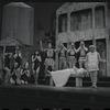 Adair McGowan, Donna McKechnie, Jerry Lester and unidentified others in the 1964 National tour of the stage production A Funny Thing Happened on the Way to the Forum