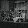 Adair McGowan, Donna McKechnie, Jerry Lester and unidentified others in the 1964 National tour of the stage production A Funny Thing Happened on the Way to the Forum