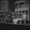 Adair McGowen, Donna McKechnie, Jerry Lester and unidentified others in the 1964 national touring stage production A Funny Thing Happened on the Way to the Forum