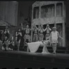 Adair McGowan, Donna McKechnie, Jerry Lester and unidentified others in the 1964 National tour of the stage production A Funny Thing Happened on the Way to the Forum