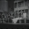 Adair McGowen, Donna McKechnie, Jerry Lester and unidentified others in the 1964 national touring stage production A Funny Thing Happened on the Way to the Forum