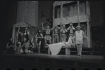 Adair McGowen, Donna McKechnie, Jerry Lester and unidentified others in the 1964 national touring stage production A Funny Thing Happened on the Way to the Forum