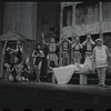 Adair McGowen, Donna McKechnie, Jerry Lester and unidentified others in the 1964 national touring stage production A Funny Thing Happened on the Way to the Forum