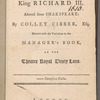 The tragical history of King Richard III
