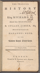 The tragical history of King Richard III
