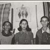 Spanish-American women, members of the WPA (Works Progress Administration/Work Projects Administration) weaving project at Costilla, New Mexico