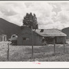 Spanish-American farmhouse near Questa, New Mexico