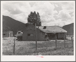 Spanish-American farmhouse near Questa, New Mexico