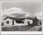 Home of Spanish-American FSA (Farm Security Administration) client near Taos, New Mexico