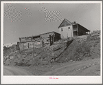 Barn and house. Questa, New Mexico