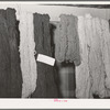 Dyed woolen skeins of thread at WPA (Works Progress Administration/Work Projects Administration) weaving project. Costilla, New Mexico