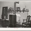 Interior of Spanish-American farmhouse near Taos, New Mexico