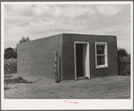 Shop of Spanish-American weaving project. Costilla, New Mexico