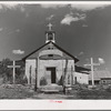 Old church at Holman, New Mexico