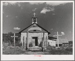 Old church at Holman, New Mexico