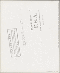 FSA (Farm Security Administration) client with canned goods. Farm, Bradford, Vermont, Orange County